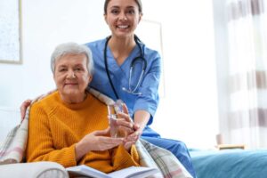 What happens if an elderly person has no one to care for them?